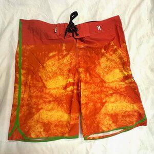 Hurley Phantom Board Shorts Mens 38 4 Way Stretch, NWOT Swim Trunks, Surf Shorts